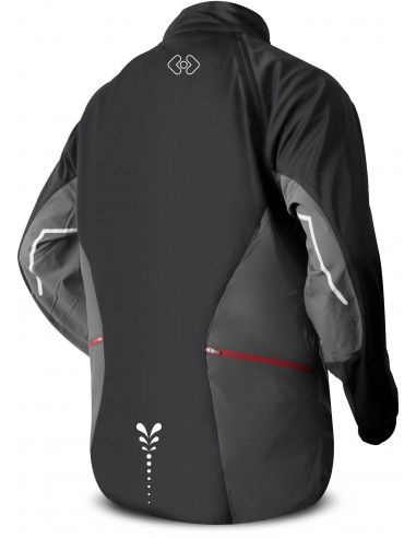 jacket SCALE LADY g. black/grey/red