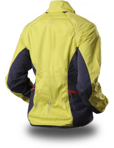 jacket SCALE LADY lemon/grey/red