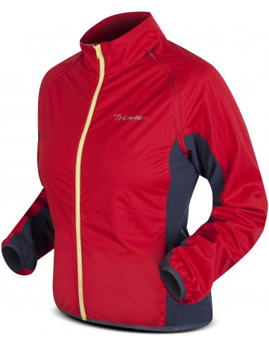 jacket SCALE LADY red/grey/lemon