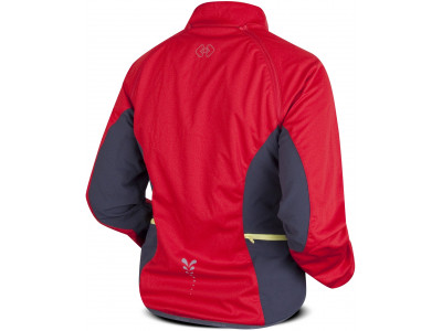 jacket SCALE LADY red/grey/lemon