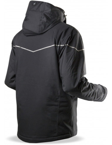 jacket STORM black/lemon