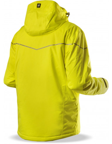 jacket STORM lemon/red