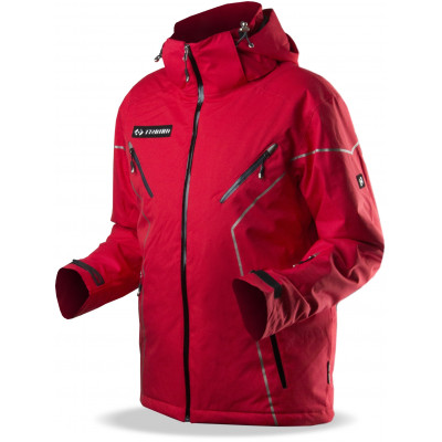 jacket STORM red/dark grey