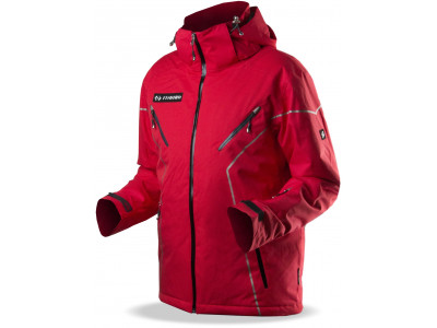 jacket STORM red/dark grey