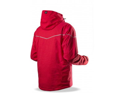 jacket STORM red/dark grey