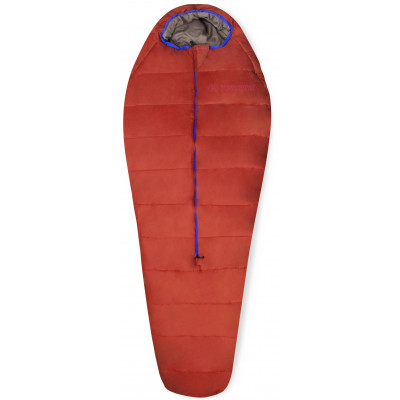 sleeping bag BATTLE brick/royal blue 
