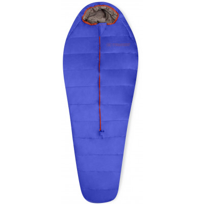 sleeping bag BATTLE royal blue/brick 