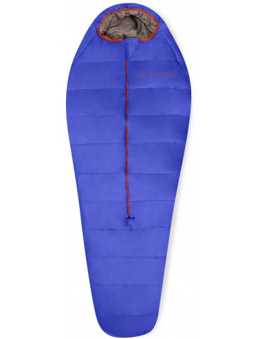 sleeping bag BATTLE royal blue/brick 