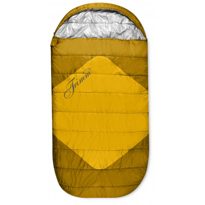sleeping bag DIVAN dark yellow/yellow