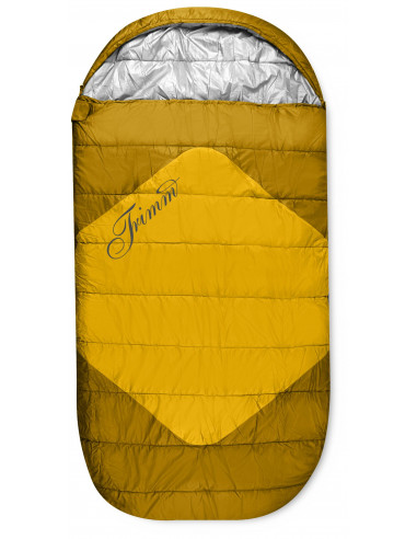 sleeping bag DIVAN dark yellow/yellow