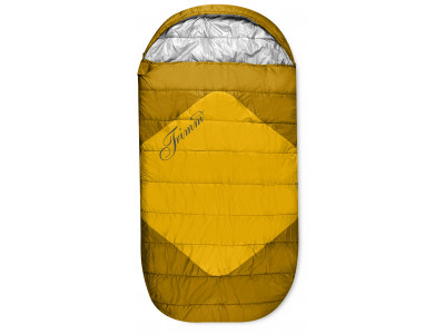 sleeping bag DIVAN dark yellow/yellow