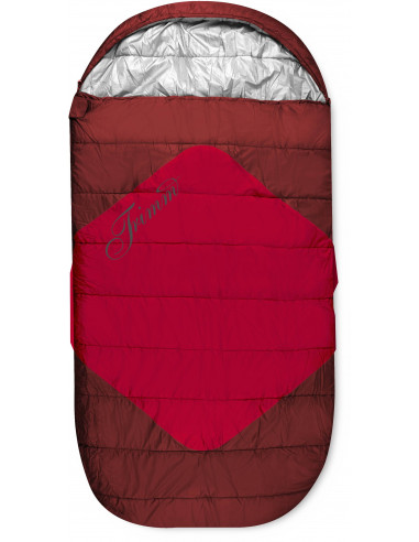 sleeping bag DIVAN red/dark red