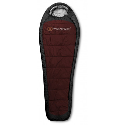 sleeping bag IMPACT mol.red/grey 