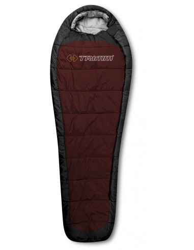 sleeping bag IMPACT mol.red/grey 