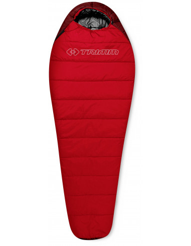 sleeping bag SPORTY red/dark red