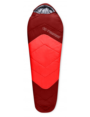 sleeping bag TRIMMER red/dark red
