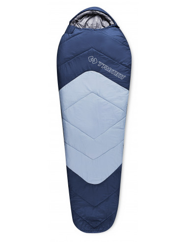 sleeping bag TRIMMER steel blue/mid. blue