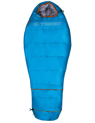 sleeping bag WALKER FLEX sea blue/orange 