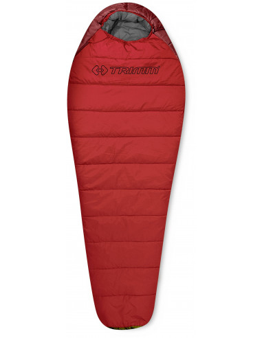 sleeping bag WALKER red/dark red