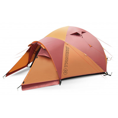 tent BASE CAMP-D orange/grey