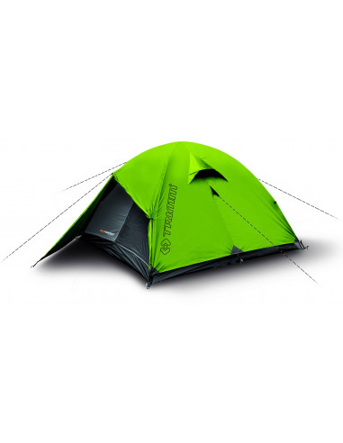 tent FRONTIER-D lime green/grey