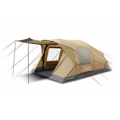 tent TEXAS sand/dark grey