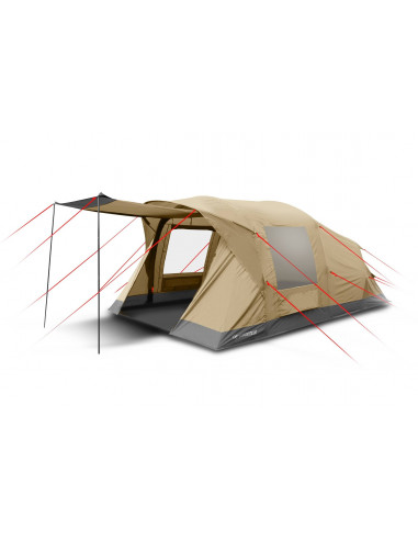tent TEXAS sand/dark grey