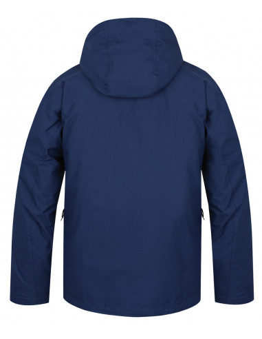 Men's jacket Juval Dark denim/lime punch