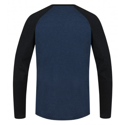 Men's t-shirt ls Nebu Majolica mel/dark mel 2