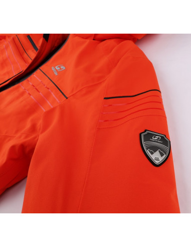 Men's skiing jacket KIAN flame