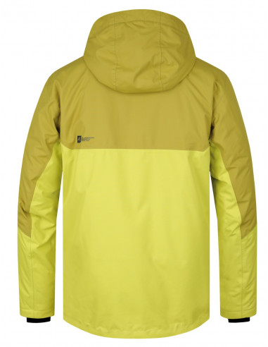 Men's skiing jacket SANFORD sulphur spring/citronelle