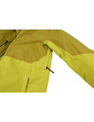 Men's skiing jacket SANFORD sulphur spring/citronelle