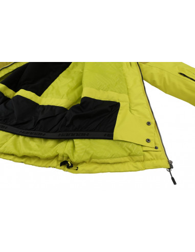 Men's skiing jacket SANFORD sulphur spring/citronelle