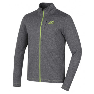 Men's skiing sweatshirt GARRAN light gray mel