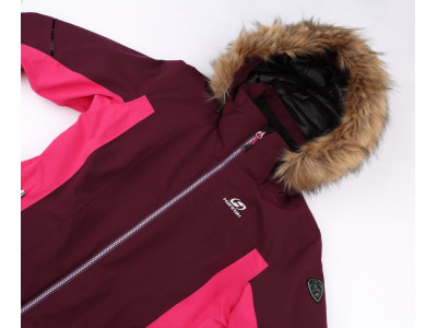Ladies skiing jacket MARYAM grape wine/cabaret
