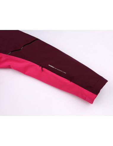 Ladies skiing jacket MARYAM grape wine/cabaret