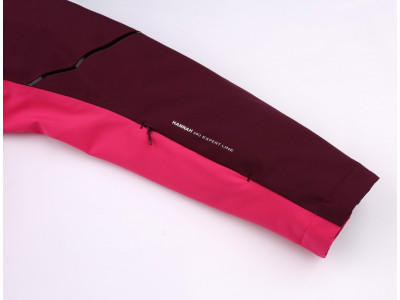 Ladies skiing jacket MARYAM grape wine/cabaret