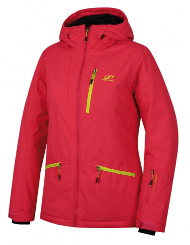 Ladies skiing jacket NORA teaberry