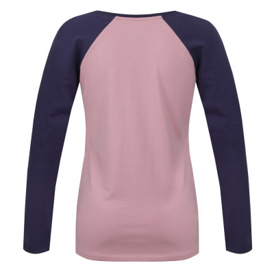Ladies  T-shirt with long sleeves FABRIS zephyr/nightshadow blue 2