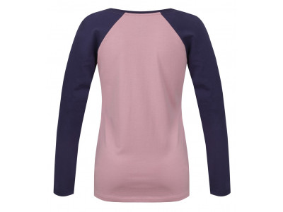Ladies  T-shirt with long sleeves FABRIS zephyr/nightshadow blue