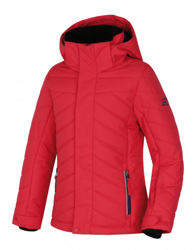 KIDS skiing jacket ROVENA JR teaberry