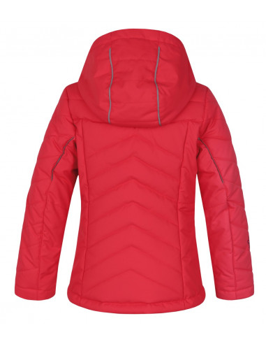 KIDS skiing jacket ROVENA JR teaberry