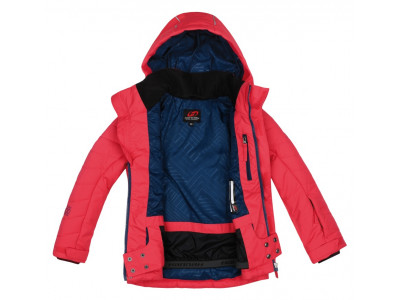 KIDS skiing jacket ROVENA JR teaberry