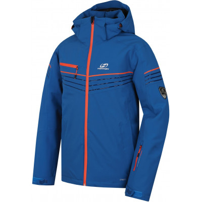 Men's jacket KIAN mykonos blue (orange)