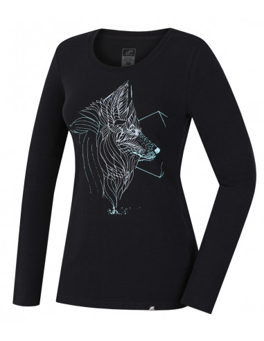 Ladies t-shirt ls Elisia Anthracite