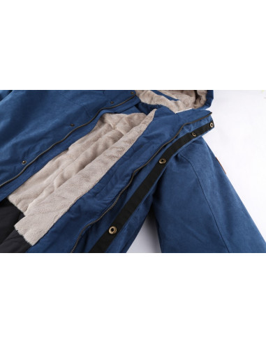 Men's city jacket LEEDS dark denim