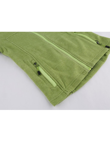 KIDS skiing sweatshirt TAURUM JR greenery stripe