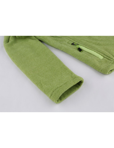 KIDS skiing sweatshirt TAURUM JR greenery stripe