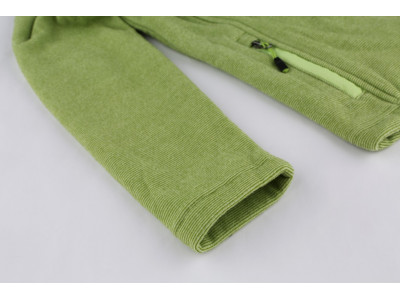 KIDS skiing sweatshirt TAURUM JR greenery stripe