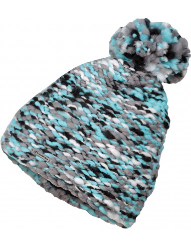 Ladies cap LADRONA anthracite/bright white